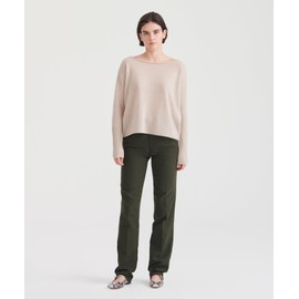NAADAM Cashmere Boatneck Sweater, Shell, L