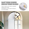 2 PCS Half Circle Window Shades, Arch Window Shade Blackout,