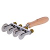 Cutting Roll for Fresh Pasta, 4 Smooth Blades Adjustable, Diameter