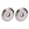 2Pcs Fiber Cleaver Blade Tungsten Carbide 20mm 16 Sides Cutting