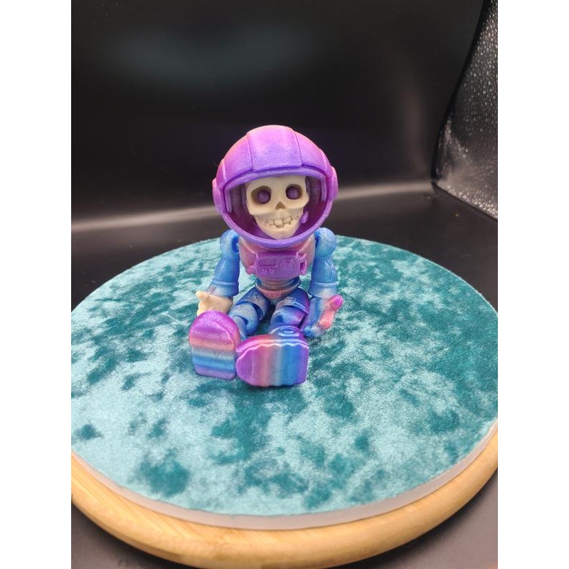 Astronaut Skeleton 3D Printed - Designed by Flexi Factory -
