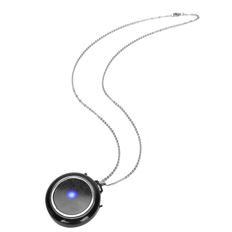 Anion Air Purifier Necklace Wearable Mini Negative Ion Air Freshener