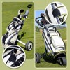 nbeads Golf Bag Pad Accessories, Golf Bag Metal Landing Pad