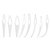EMSea 8-Piece Dreadlocks Crochet Tool Hair Extensions Crochet Hook Hair