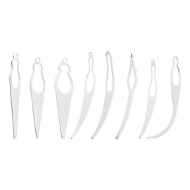 EMSea 8-Piece Dreadlocks Crochet Tool Hair Extensions Crochet Hook Hair Braiding Tool Hair Locking Tool Tight Fitting Accessories Interlocking Crochet Tools