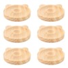 6pcs Jewelry Tray Solid Wood Bracelet Display Tray Decorative Exquisite