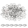 sourcing map 1/4 Spring Lock Washer, 304 Stainless Steel Split