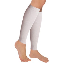 FußGut Support Warmers, 1 Pair of Support Cuffs, Beige, One Size, beige