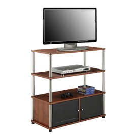 Convenience Concepts Designs2Go Highboy TV Stand, Cherry