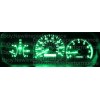 newlineperformance Green Cluster LED Bulb Kit for Toyota Camry 1997-2001