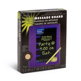 Light Up Message Board PINK 5.6 in X 7 inch