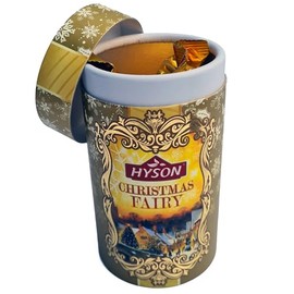 Hyson Christmas Fairy Black Tea - Pure Ceylon Grandpa, Premium Quality, 70 g - Festive Gift Packaging for the Christmas Season, 100% Natural Product from Sri Lanka