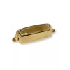 Forge Hardware Unlacquered Polished Brass "Eloise" Bin Drawer Cup Pull