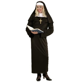 WIDMANN MILANO PARTY FASHION - Kostüm Nonne, Klosterfrau, Geistliche, Kirchen Kostüm, Karneval