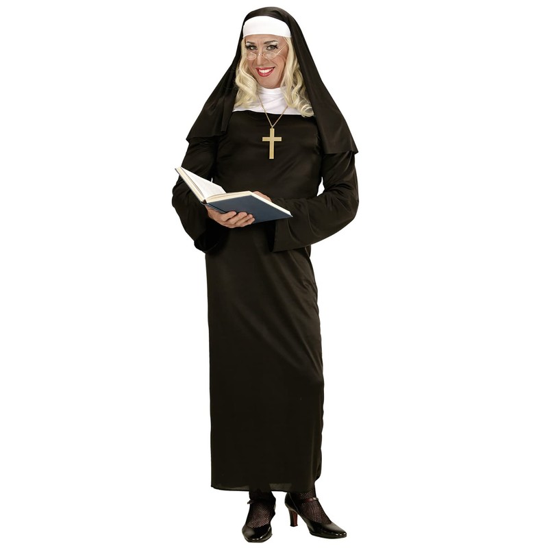 WIDMANN MILANO PARTY FASHION - Kostüm Nonne, Klosterfrau, Geistliche, Kirchen