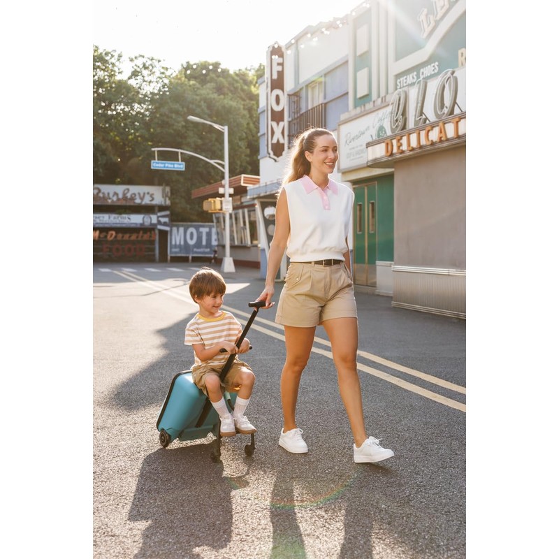 Micro Ride On Luggage Eazy Allrounder Blue (Blue)