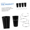 KONTONTY 4 Sets Multifunctional Pegboard Hooks and Cups Kit and
