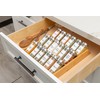 Orii 18 Jar Bamboo Compact Spice Organizer for Countertop and