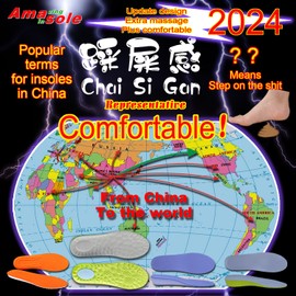 Amasole ® "Chai Si Gan" super soft insole, specially design for high jump sport,height Increase 15-35mm, shock absorption,high elasticity for Men or Women (DS green-grey, XS 35MM)