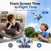 RC Fighter Airplane for Kids – Foam Remote Control Glider