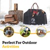 MOUNTAIN GRILLERS Heavy Duty Canvas Firewood Carrier - Features Reinforced