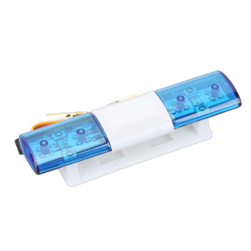 RC LED Police Light Simple Simulation Design 4 Modes RC