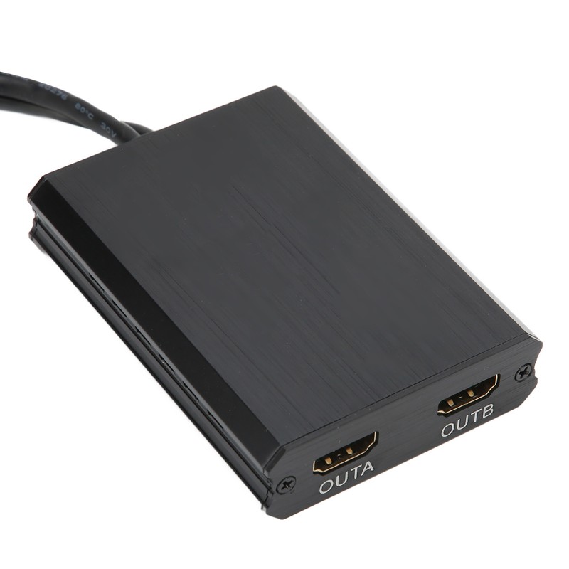 Aluminum Alloy 4K 60Hz Displayport USB 3.0 to Dual HD