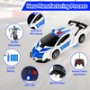 KutaKuta Transforming Police Car Remote Control Cars, 2 in 1