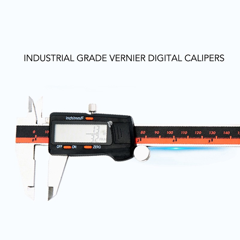 Electronic Vernier Caliper Stainless Steel 0‑150mm LCD Screen Digital Caliper