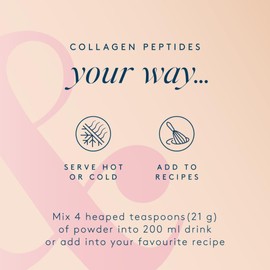 Dose & Co Pure Collagen Peptides Powder – Unflavoured, 283g | Bovine Collagen Peptides Type I & III (Peptiplus®) | 12g Protein per Serving | Skin Hair & Nails Support | Halal Keto Friendly