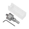 sourcing map 30mm Carbide Hole Cutter, Hole Saws for Stainless