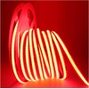 Tesfish LED Strip Lights 24V, Band COB Red 16.4ft 320
