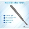 A2Z Scilab 100Sterile Blades #24 + Metal Handle #4+ Blade
