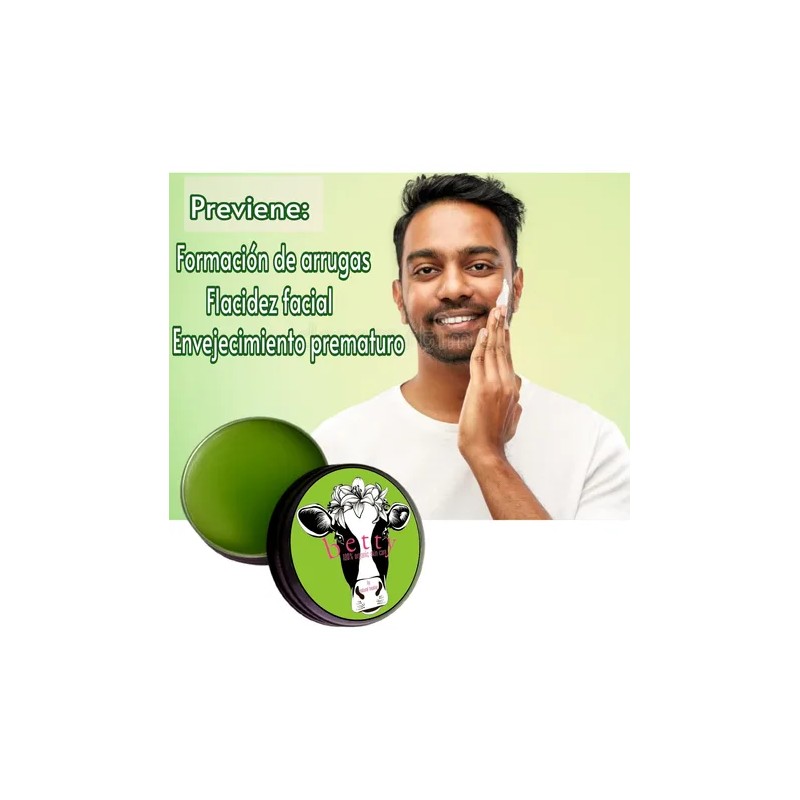 Crema Facial Sebo De Res Calendula Romero Neem Cacao Orgánic