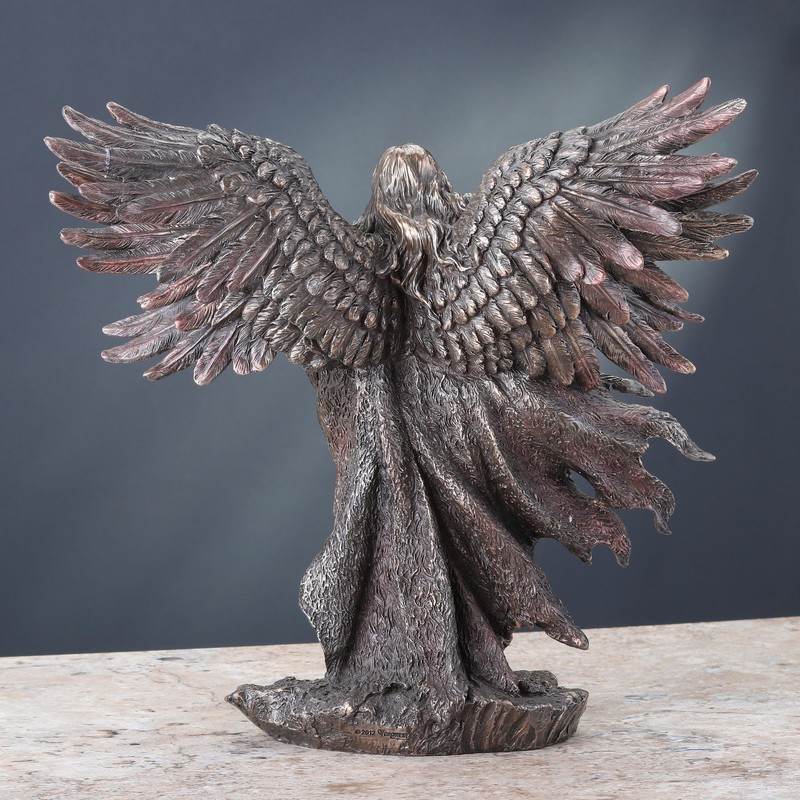 Unicorn Studio WU75976A4 Guardian Angel Statue in 6 Winged with