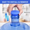 VARACL 5 Gallon Water Jug Cap - Reusable Silicone Non-Spill