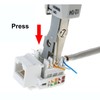 Inbrackets Punch Down Tool Professional Ethernet Punchdown Tool for RJ45