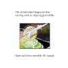 Odinest Clear Acrylic Hinge Transparent Folding Lightweight 65x42mm Crystal Plastic