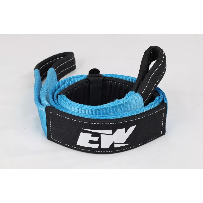 E-UPWORTH Offroad Recovery Kit:10t Snatch Block & 3”x8’ Tree Strap