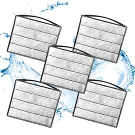 TARARIUM Turtle Tnak Filters Material 5PCS Low Water Level Filters Replacement Aquarium Filters for IX-120 Filter & IX-120 U-V