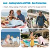 Yeapeeto Dog Sun Protection Cooling Suit UPF 50+, Quick-Dry Breathable