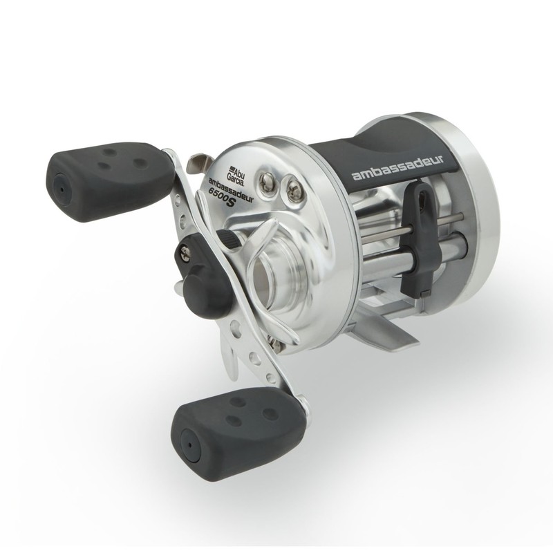 Abu Garcia 5500 Ambassadeur S Round Reel, Right, 230/14-Pound