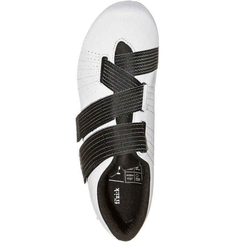Fizik Powerstrap R5, Men's Cyclist Shoes Black White