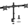VIVO Dual Monitor Curved Horizontal Array Desk Mount Stand fits