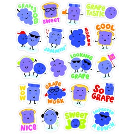 Eureka Grape Stickers - Scented