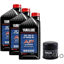 Yamaha Yamalube Oil Change Kit 10W-40- GRIZZLY 700 4x4 (2007-2015)