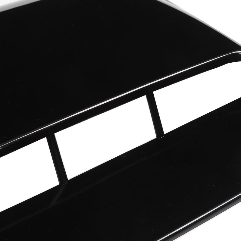 Hood Scoop Cover Universal for Automobile Modification Replacement RefurbishmentGlossy Black