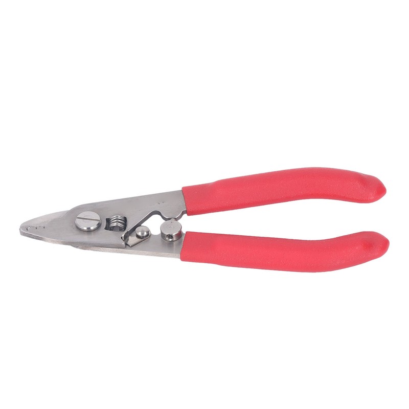 Fiber Optic Stripper Stainless Steel 3 Port Wire Stripper Pliers