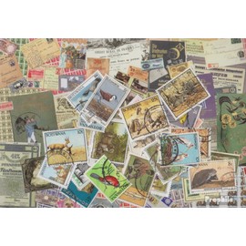 Prophila Collection Botswana 25 Different Stamps (Stamps for Collectors)