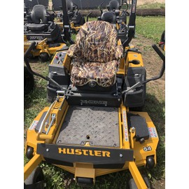 Durafit Seat Covers, Custom Fit Seat Cover and Newer for Hustler Commercial X Zero Turn Mowers in Camo Waterproof Endura Fabric (Savanna)